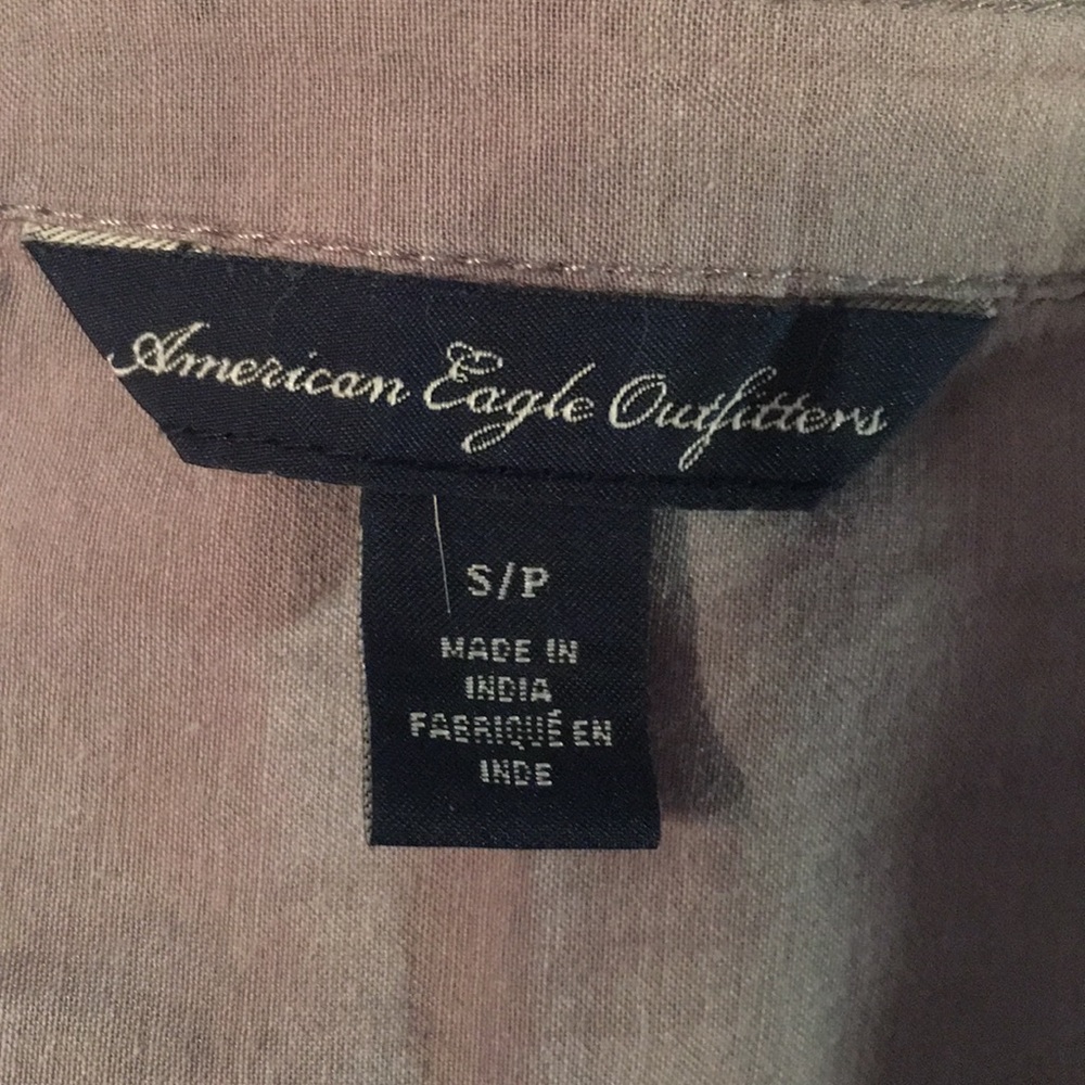 American Eagle Button Down Blouse - Small - Picture 4 of 5